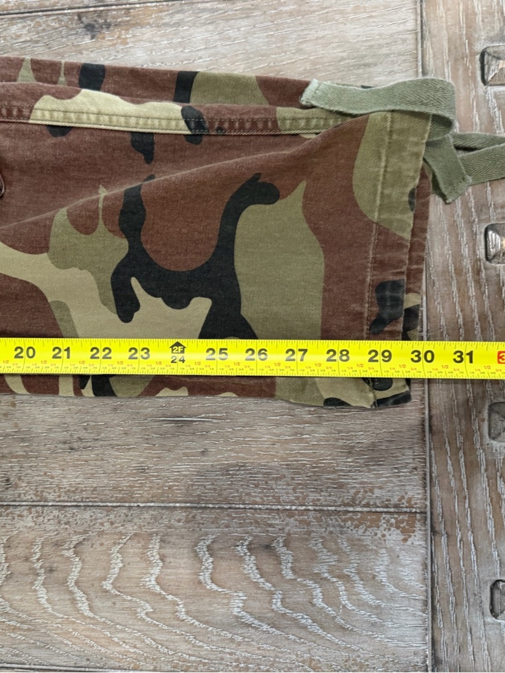 Camo Cargo Pants - Green Brown Black - Picture 15 of 15
